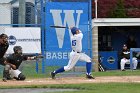 Baseball vs MIT  Wheaton College Baseball vs MIT during NEWMAC Championship Tournament. - (Photo by Keith Nordstrom) : Wheaton, baseball, NEWMAC